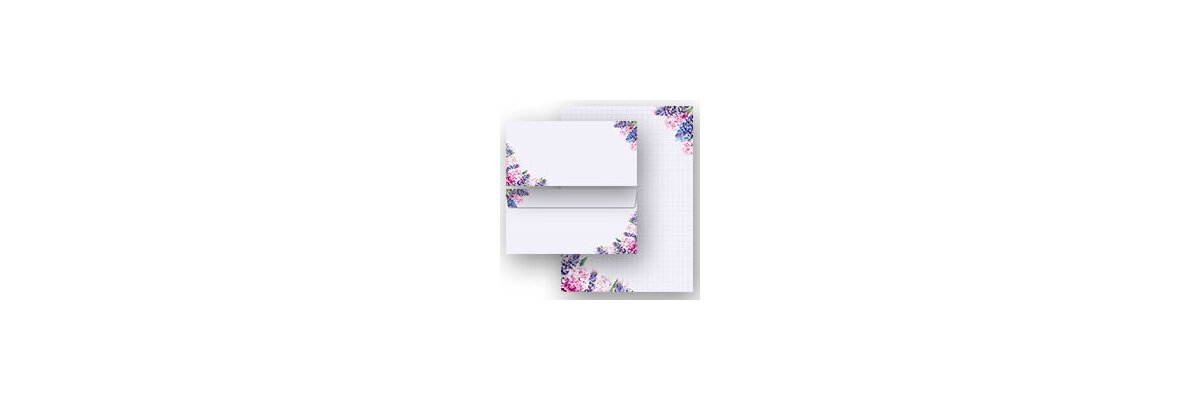 Nouveau motif pour vous : JACINTHES - Papeterie à carreaux avec motif floral : Jacinthes