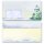 10 enveloppes à motifs au format DIN LONG - SAISON DHIVER (avec fenêtre) Saisons - Hiver, Hiver, Paper-Media