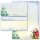 Complete Motif Letter Paper-Set WINTER TIME (Version B) 40-pc. (windowless)