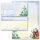 Complete Motif Letter Paper-Set WINTER TIME (Version B) 40-pc. (with window)