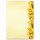 250 fogli di carta da lettera decorati ORCHIDEE GIALLE DIN A4 Fiori & Petali, Motivo Fiori, Paper-Media