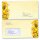 Enveloppes Fleurs & Pétales, JAUNE ORCHIDÉES 10 enveloppes (sans fenêtre) - DIN LANG (220x110 mm) | Auto-adhésif | Commander en ligne! | Paper-Media