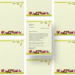 Motif Letter Paper! HAPPY EASTER - EN 100 sheets DIN A4