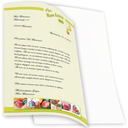Papel de carta HAPPY EASTER - 250 Hojas formato DIN A4