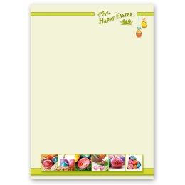 Briefpapier HAPPY EASTER - DIN A5 Format 100 Blatt
