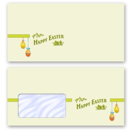 Motif de Pâques, Enveloppes de motif Pâques, HAPPY EASTER  - DIN LANG (220x110 mm) | Motifs uniques de différentes catégories - Commander en ligne! | Paper-Media