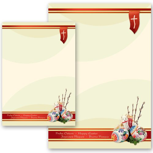 Briefpapier OSTERLAMM