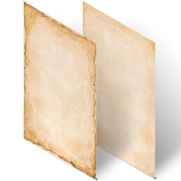 Papelería-Motif VINTAGE | Antiguo & Historia | Alta calidad papelería DIN A4 - 20 hojas | 90 g/m ² | Impreso en ambos lados | Orden en línea! | Paper-Media