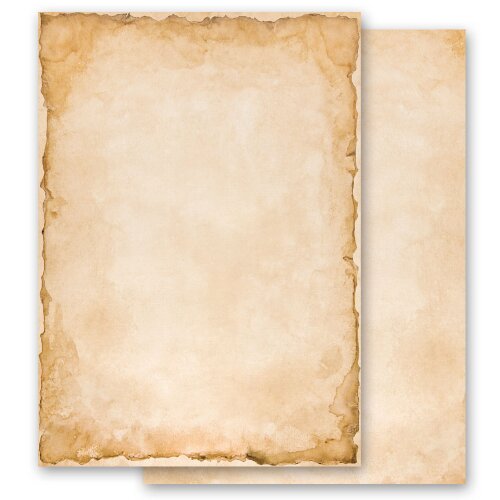 100 fogli di carta da lettera decorati VINTAGE DIN A6 Antico & Storia, Carta Motif, Paper-Media