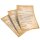 Papel de carta Antiguo & Historia VINTAGE - 50 Hojas formato DIN A5 - Paper-Media
