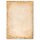 Papel de carta VINTAGE - 100 Hojas formato DIN A5 Antiguo & Historia, Viejo Papel Historia, Paper-Media