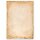 Papel de carta VINTAGE - 100 Hojas formato DIN A6 Antiguo & Historia, Viejo Papel Historia, Paper-Media
