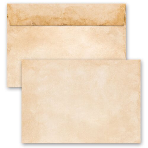10 patterned envelopes VINTAGE in C6 format (windowless) Antique & History, Old Paper History, Paper-Media