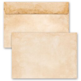 10 enveloppes à motifs au format C6 - VINTAGE (sans fenêtre) Antique & Histoire, Vieux Papier Histoire, Paper-Media