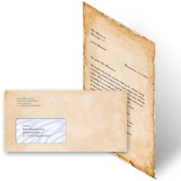 200-pc. Complete Motif Letter Paper-Set VINTAGE