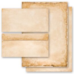 200-pc. Complete Motif Letter Paper-Set VINTAGE Antique & History, Design, Paper-Media