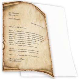 Motif Letter Paper! OLD STYLE 20 sheets DIN A4