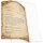 20 fogli di carta da lettera decorati Antico & Storia OLD STYLE DIN A4 - Paper-Media