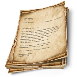 Motif Letter Paper! OLD STYLE 50 sheets DIN A4