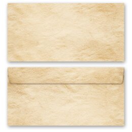 50 patterned envelopes OLD STYLE in standard DIN long format (windowless) Antique & History, Old Paper, Paper-Media
