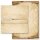 20-pc. Complete Motif Letter Paper-Set OLD STYLE Antique & History, Old Paper, Paper-Media