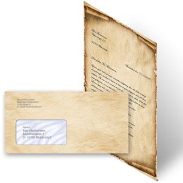 100-pc. Complete Motif Letter Paper-Set OLD STYLE