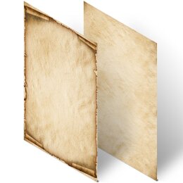 Briefpapier - Motiv OLD STYLE | Antik & History | Hochwertiges DIN A5 Briefpapier - 50 Blatt | 90 g/m² | beidseitig bedruckt | Online bestellen!