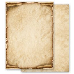Papel de carta OLD STYLE - 100 Hojas formato DIN A6 Antiguo & Historia, Mapa del tesoro, Paper-Media