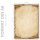 OLD STYLE Briefpapier Treasure map ELEGANT 100 sheets, DIN A6 (105x148 mm), A6E-658-100