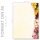 BUNTE TULPEN Briefpapier Blumenmotiv CLASSIC 50 Blatt Briefpapier Paper-Media A5C-054-50