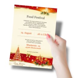 Motif Letter Paper! PEACEFUL CHRISTMAS 50 sheets DIN A5