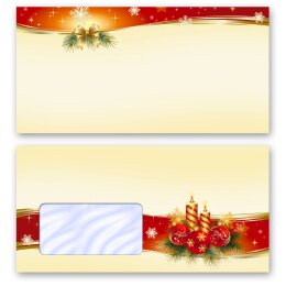 Christmas envelopes, Envelopes Christmas, PEACEFUL...