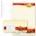 40-pc. Complete Motif Letter Paper-Set PEACEFUL CHRISTMAS