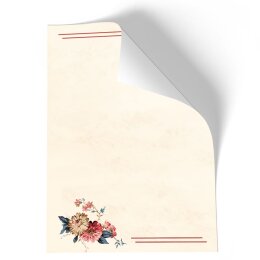 Stationery-Motif FLOWER MAIL | Flowers & Petals | High quality Stationery DIN A4 - 50 Sheets | 90 g/m² | Printed on one side | Order online! | Paper-Media