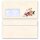 FLOWER MAIL Briefpapier Sets Flowers motif CLASSIC 40-pc. Complete set, DIN A4 & DIN LONG Set., SMC-8344-40