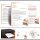 100-pc. Complete Motif Letter Paper-Set COFFEE WITH MILK