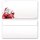 50 patterned envelopes LETTER TO SANTA CLAUS in standard DIN long format (windowless) Christmas, Christmas envelopes, St Nicholas, Paper-Media