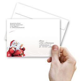 LETTRE AU PÈRE NOËL  Briefumschläge Saint Nicholas CLASSIC 10 enveloppes, DIN C6 (162x114 mm), C6-8347-10
