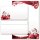 40-pc. Complete Motif Letter Paper-Set LETTER TO SANTA CLAUS Christmas, St Nicholas, Paper-Media