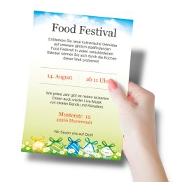 Motif Letter Paper! EASTER GARDEN 100 sheets DIN A5