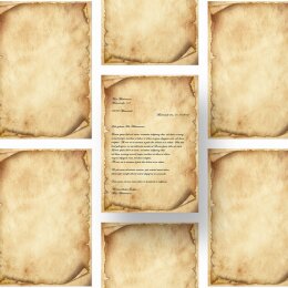 Motif Letter Paper! ANTIQUE 100 sheets DIN A4