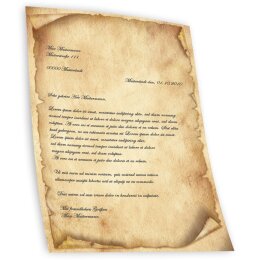 Motif Letter Paper! ANTIQUE 100 sheets DIN A5