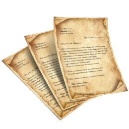 Motif Letter Paper! ANTIQUE 250 sheets DIN A5
