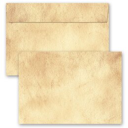 25 patterned envelopes ANTIQUE in C6 format (windowless)