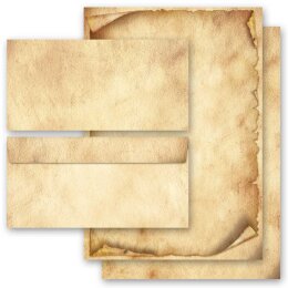 Motiv-Briefpapier Set ANTIK - 20-tlg. DL (ohne Fenster)