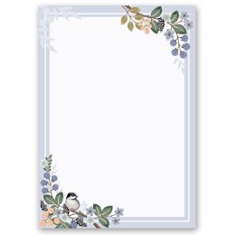 Motif Letter Paper! SPRING BRANCHES  100 sheets DIN A4...
