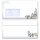 50 patterned envelopes SPRING BRANCHES  in standard DIN long format (with windows) Animals, Seasons - Spring, Spring motif, Paper-Media