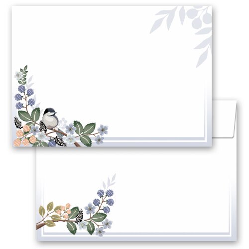 Enveloppes de motif Saisons - Printemps, BRANCHES DE PRINTEMPS 25 enveloppes - DIN C6 (162x114 mm) | Auto-adhésif | Commander en ligne! | Paper-Media