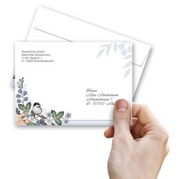 SPRING BRANCHES  Briefumschläge Spring motif CLASSIC 25 envelopes, DIN C6 (162x114 mm), C6-8351-25