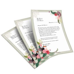 Briefpapier SOMMERZWEIGE - DIN A5 Format 100 Blatt